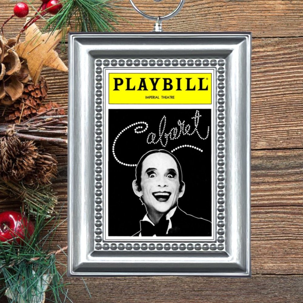 Cabaret Broadway Musical‎ Playbill Christmas Tree Ornament